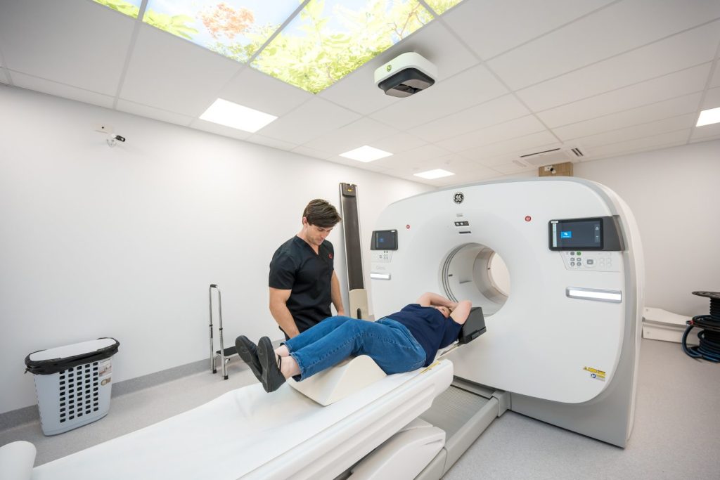 Sunshine Coast Radiology Patient ready to have PET CT scan